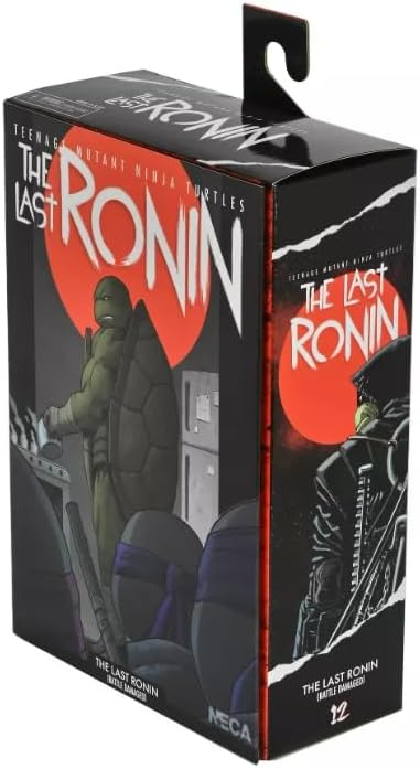 NECA Teenage Mutant Ninja Turtles The Last Ronin Action Figure, Battle Damaged