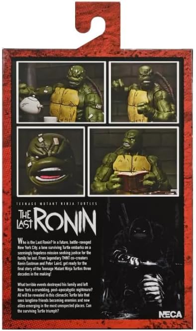 NECA Teenage Mutant Ninja Turtles The Last Ronin Action Figure, Battle Damaged