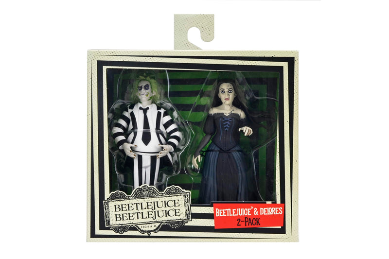 NECA Beetlejuice & Delores Pack 2 Scale Action Fig. 15 cm Beetlejuice Beetlejuice Toony Terrors