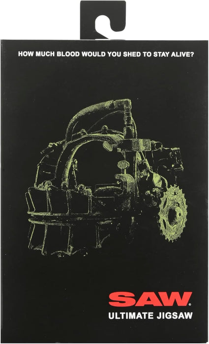 NECA Collectible Saw (Franchise) Ultimate 7” Scale Action Figure – Jigsaw Killer (Black Robe