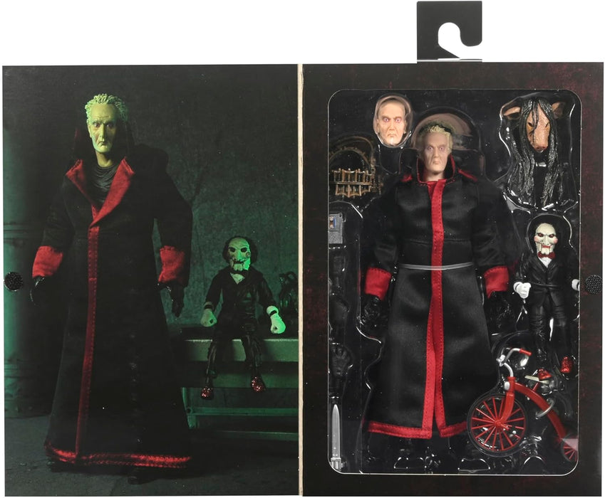NECA Collectible Saw (Franchise) Ultimate 7” Scale Action Figure – Jigsaw Killer (Black Robe