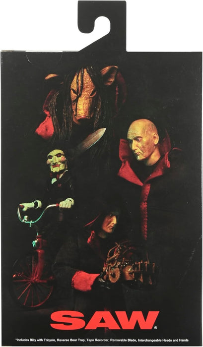 NECA Collectible Saw (Franchise) Ultimate 7” Scale Action Figure – Jigsaw Killer (Black Robe
