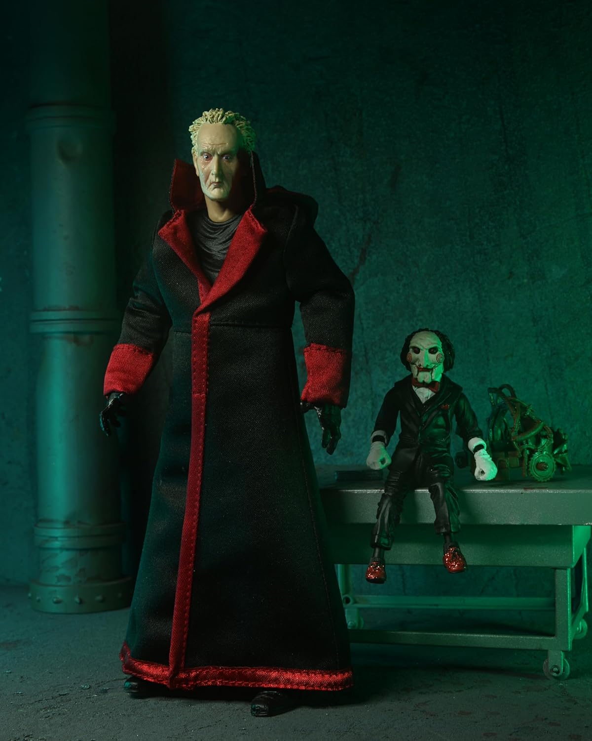 NECA Collectible Saw (Franchise) Ultimate 7” Scale Action Figure – Jigsaw Killer (Black Robe