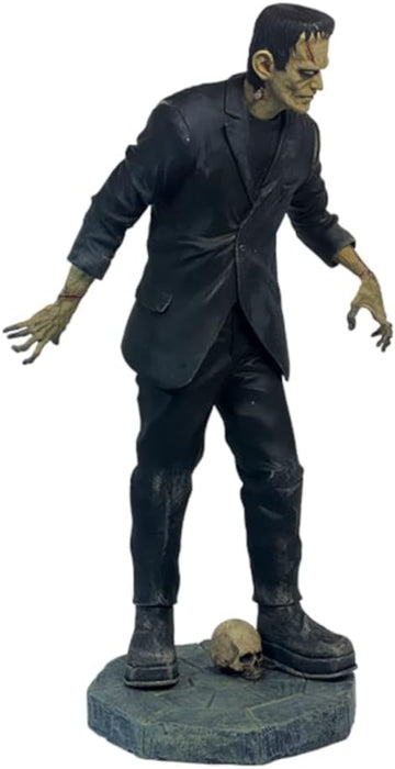 Figurine Universelle Classic Monsters Frankenstein Noir/Bleu en polyrésine (résine synthétique), Fabricant : Trick Or Treat.