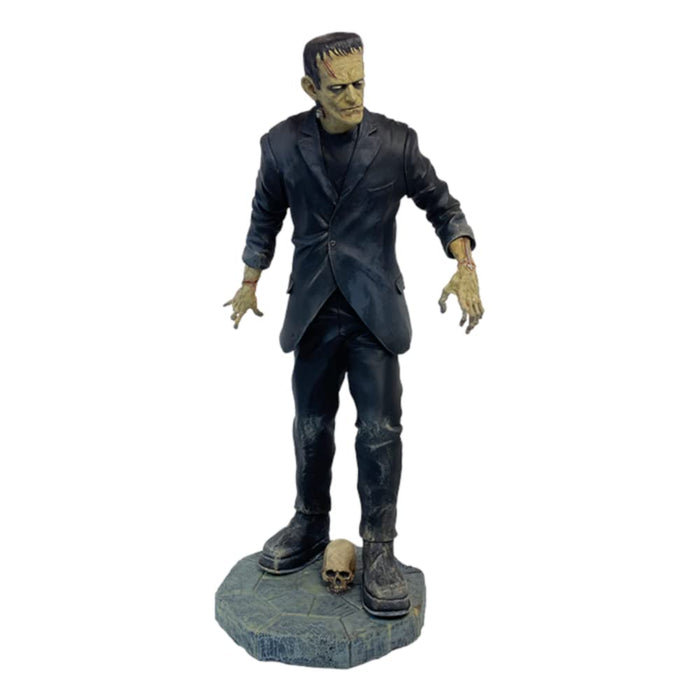 Figurine Universelle Classic Monsters Frankenstein Noir/Bleu en polyrésine (résine synthétique), Fabricant : Trick Or Treat.