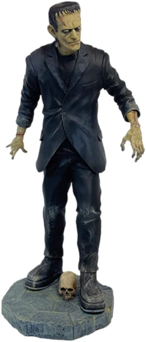 Figurine Universelle Classic Monsters Frankenstein Noir/Bleu en polyrésine (résine synthétique), Fabricant : Trick Or Treat.