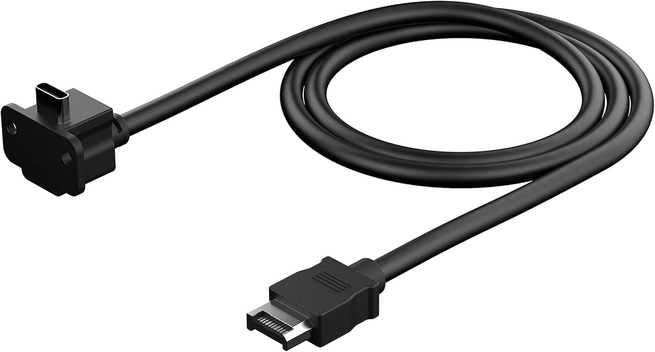 Fractal Design USB-C 10Gbps Kabel für Meshify 2 Lite & Compact - Hochgeschwindigkeits-Datenübertragung und einfache Installation