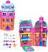 Polly Pocket Micro Dolls & Large Gelato House Playset, Ice Cream Bear Theme with 25+ Accessories Including Furniture, Food, and Pets (Amazon Exclusive
