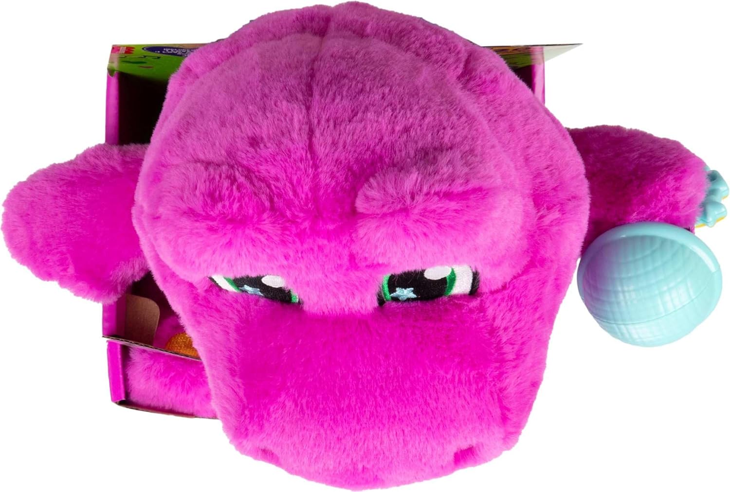Barney World Toddler Toys, Tall Plush, 10.5 -inch Figure with Sounds, Soft Texture for Play, Kids Ages 2+ Years, Multilingual Version in English, French, German, Italian and Dutch, JGT51