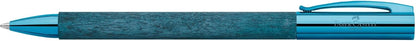Faber-Castell Ambition Ballpoint Pen, Blue Wood