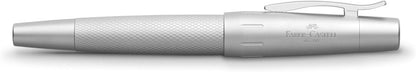 Faber-Castell E-motion B Fountain Pen - Pure Silver