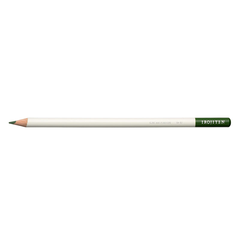 Tombow coloured pencil cactus green, wax-based lead with high colour brilliance, artist's colour pencil for professional artists an beginners