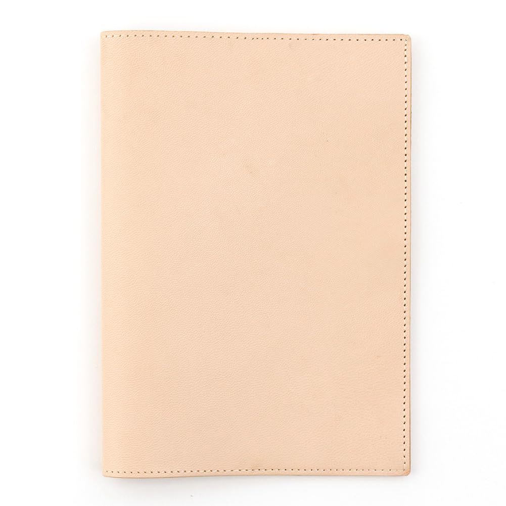 DESIGNPHIL 91804143 Midori Notebook Cover, For MD Notebooks, Limited Edition, A5, Genuine Leather, Goat Nume
