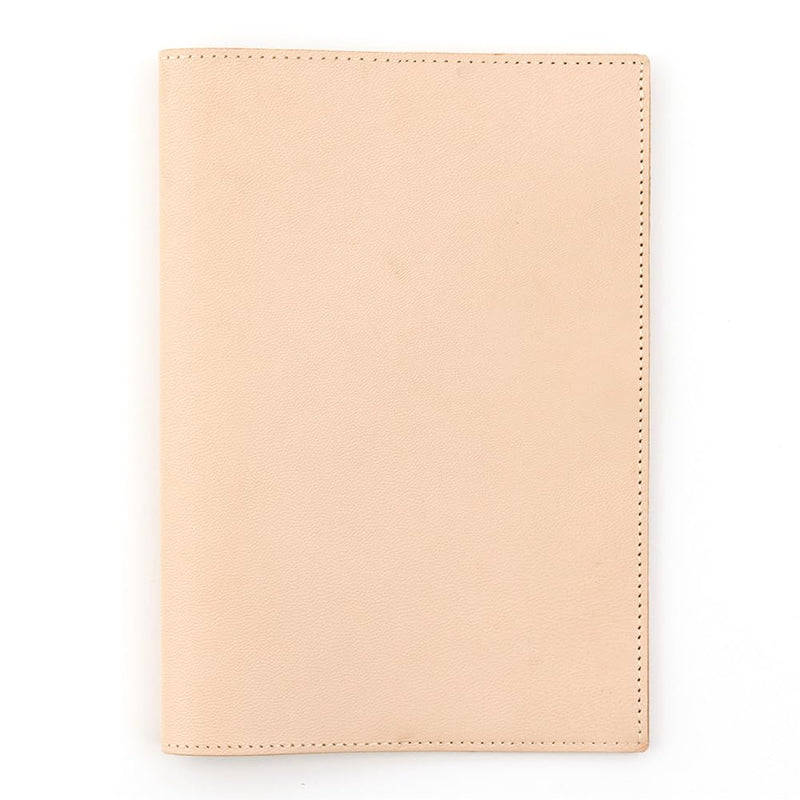 DESIGNPHIL 91804143 Midori Notebook Cover, For MD Notebooks, Limited Edition, A5, Genuine Leather, Goat Nume