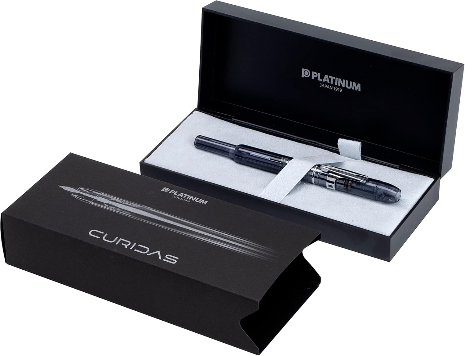 PLATINUM Curidas PKN7000-50EF Fountain Pen/EF Extra Fine/Retractable/Blue/Handmade/with Gift Box/Fountain Pen, 1 Item (Pack of 1)