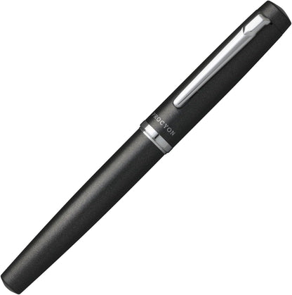 PLATINUM Procyon PNS5000-1 Fountain Pen/Nib Sizes: Medium - M/Colour: Shadow Mica Black/Black/Handmade/with Gift Box/Fountain Pen, Pack of 1