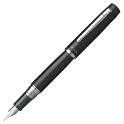 PLATINUM Procyon PNS5000-1 Fountain Pen/Nib Sizes: Medium - M/Colour: Shadow Mica Black/Black/Handmade/with Gift Box/Fountain Pen, Pack of 1