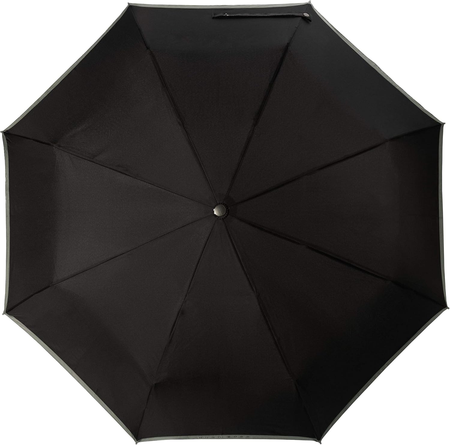 BOSS HUGO GEAR Black Pocket Umbrella - Ultra Lightweight and Extra Strong Umbrella with Rust and Scratch Protection