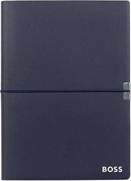 Hugo Boss A5 Elegance Storyline Navy Plain Notebook