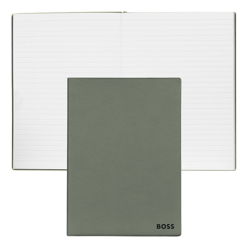 Hugo Boss Notebook A5 Essential Storyline Khaki Lined