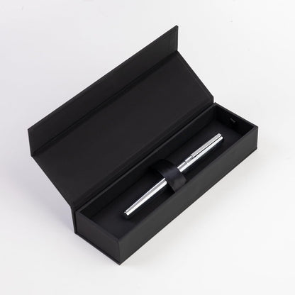 Hugo Boss Label Chrome Fountain Pen