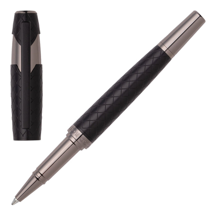 Hugo Boss Chevron Black Rollerball Pen