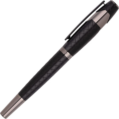 Hugo Boss Chevron Black Rollerball Pen
