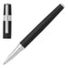 Hugo Boss Rollerball Pen Gear Pinstripe Black / Chrome