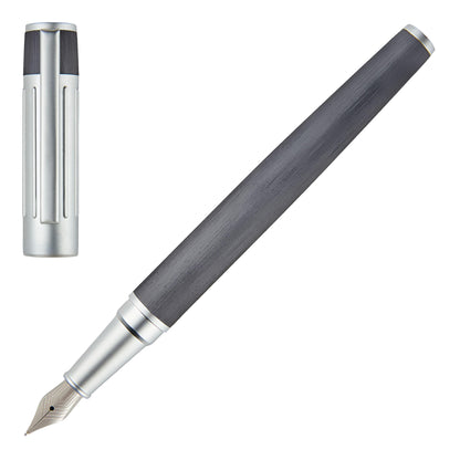 Hugo Boss Fountain Pen Gear Ribs Gun