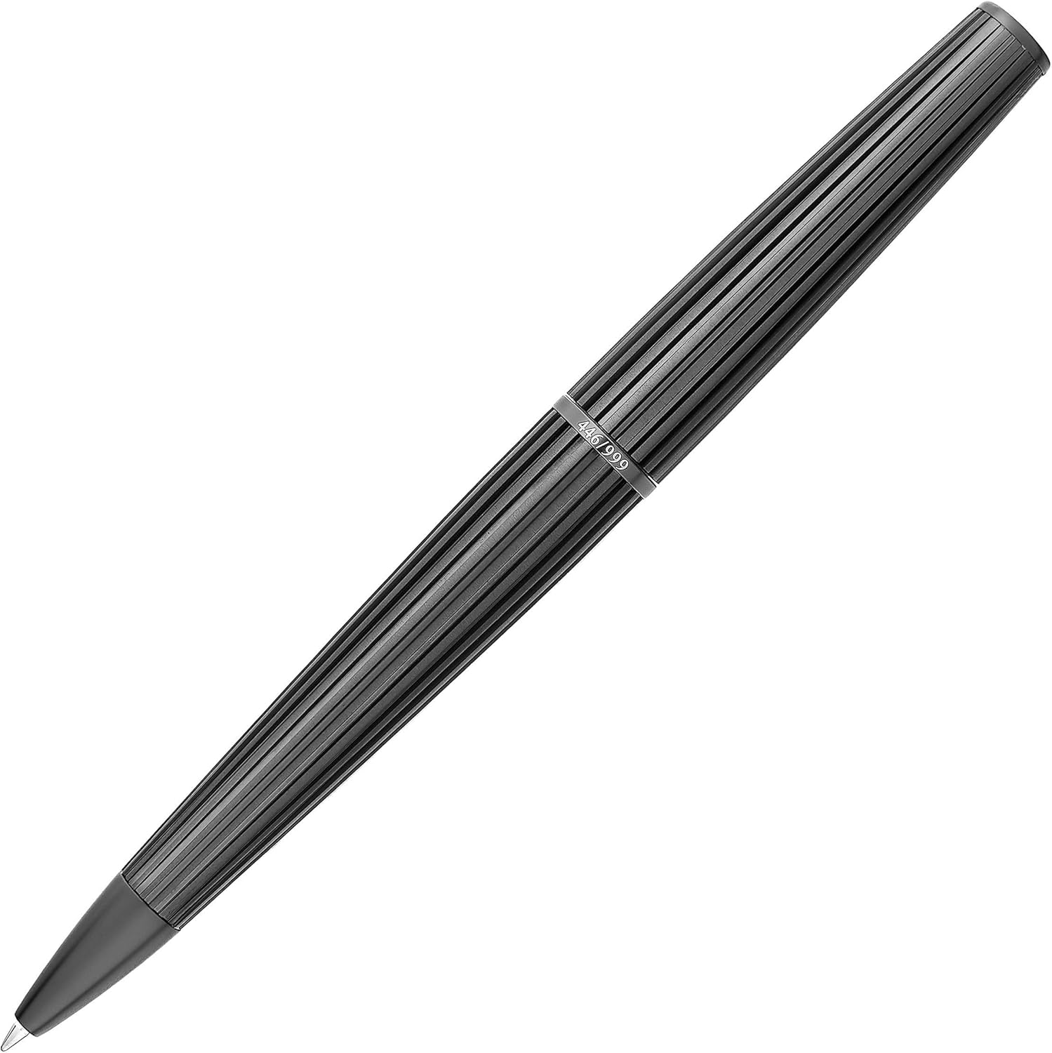 Hugo Boss Nitor Gun HSV3474D Ballpoint Pen 13.4 x 142.5 mm Brass Black
