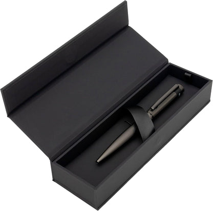Hugo Boss Loop Diamond HSW3674D Brass Ballpoint Pen Gun Length: 14.6cm Blue
