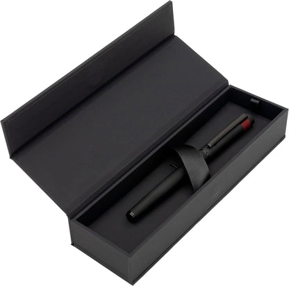 Hugo Boss Loop Diamond HSW3675A Black Brass Rollerball Pen Length: 14.6cm