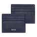 Classic Grained Card Holder, blue, 16.2, Classic
