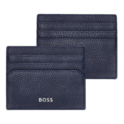Classic Grained Card Holder, blue, 16.2, Classic