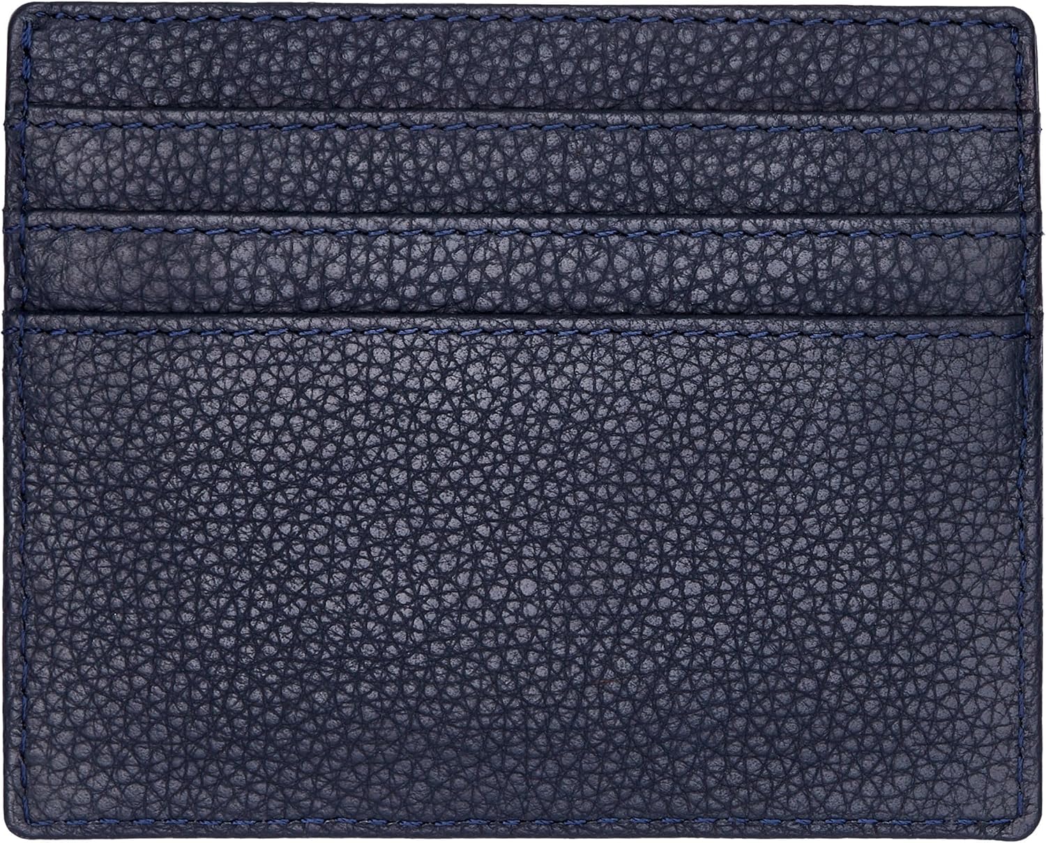 Classic Grained Card Holder, blue, 16.2, Classic