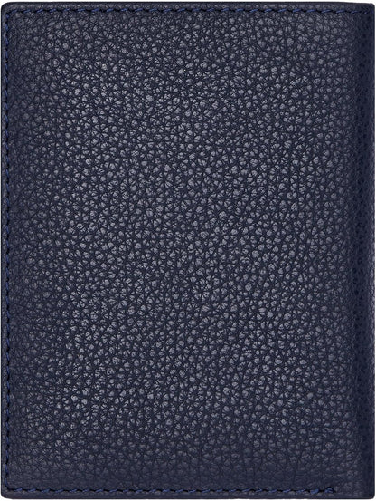 Triple Classic Grained Card Holder, blue, 16.2, Classic