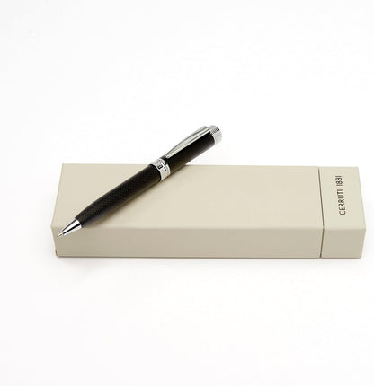 Cerruti 1881 Zoom Diamond Ballpoint Pen (Black