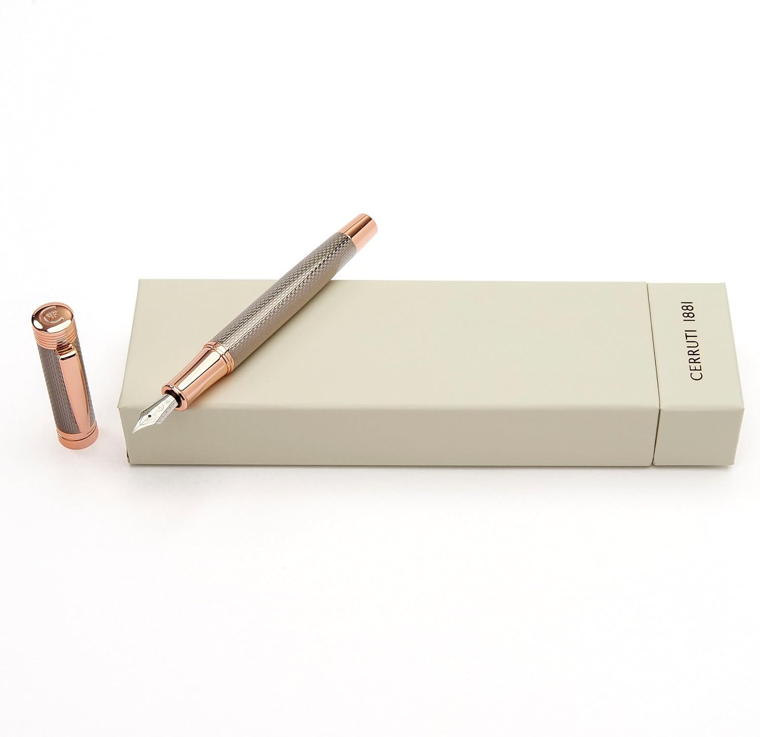 Cerruti 1881 Fountain Pen Zoom Diamond Gun