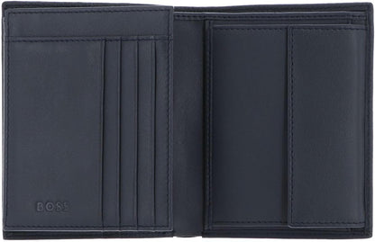 Hugo BOSS Classic Wallet Grained Navy, Navy, Classic, Navy, Classic, Navy blue, Classic
