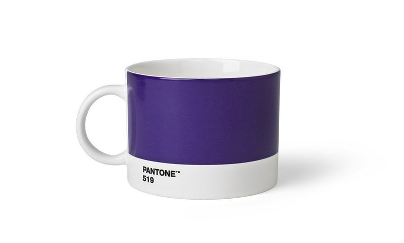 Copenhagen Design Pantone Cup, Tea/Coffee Mug, fine China (Ceramic), 475 ml, Violet/Purple, 519 C, one Size