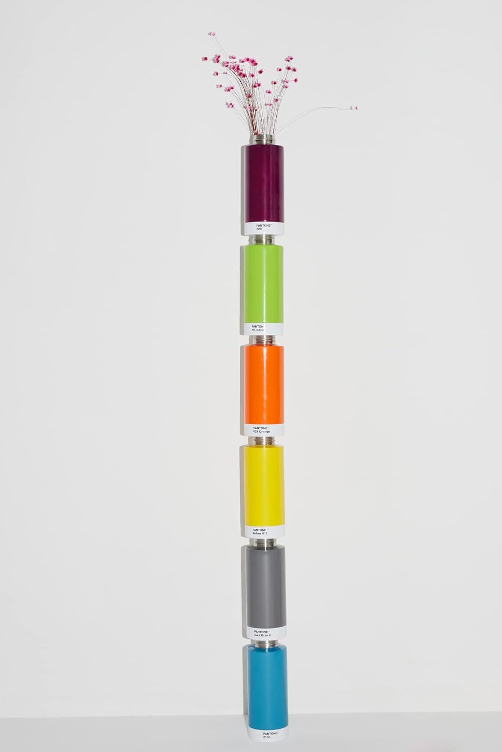 PANTONE Aubergine 229 Double Walled Stainless Steel Water Bottle with Thermal Function Leak Proof 500ml