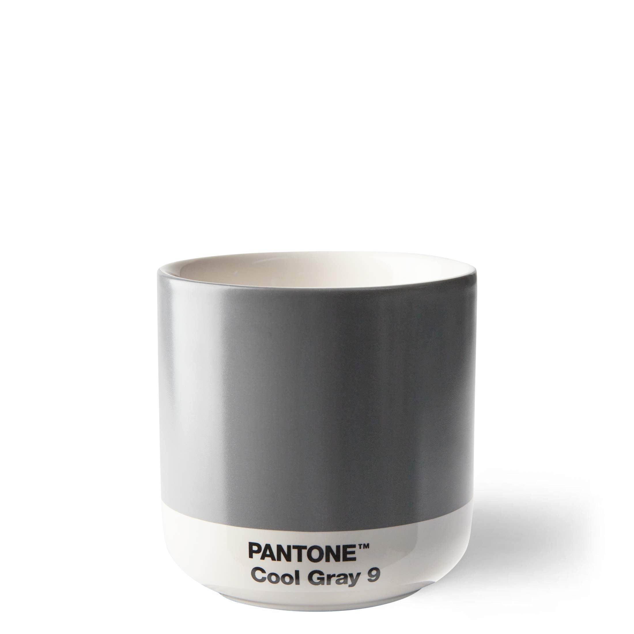 Copenhagen.design Pantone Cortado Thermo Cup, Gray, Ceramic, Cool Grey, One Size