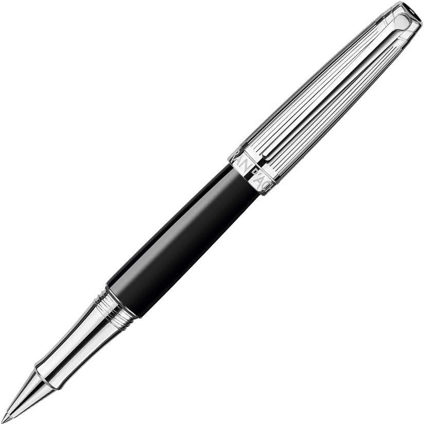 Caran d'Ache Leman Silver Plated Bicolor Rollerball Pen