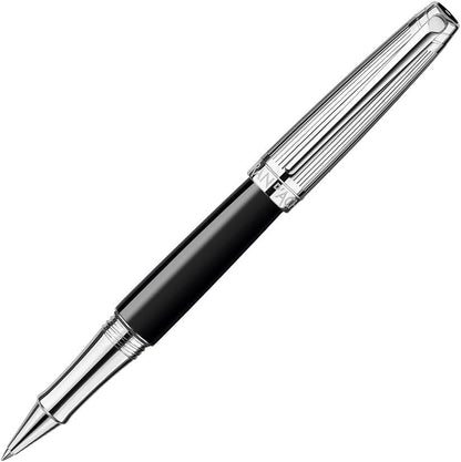 Caran d'Ache Leman Silver Plated Bicolor Rollerball Pen