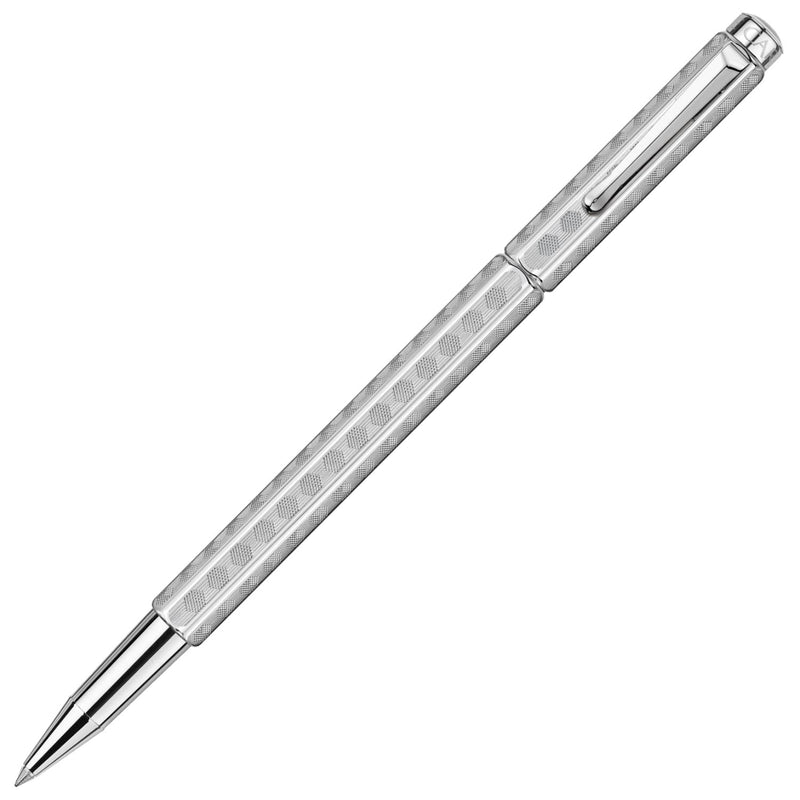 Caran d'Ache CD838.349 Ecridor Heritage Palladium Coated Roller Pen, Blue,Black