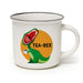 Legami Cup-Puccino Tea Rex Mug, Bone China, Multicoloured, 350 ml