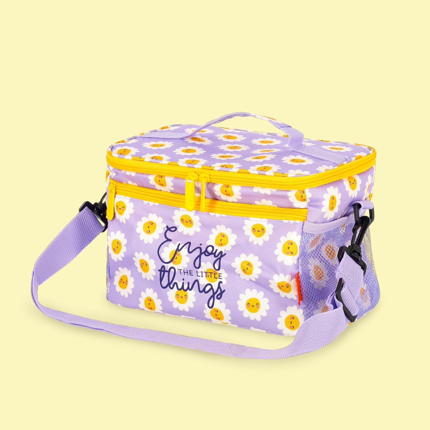 Legami SLBAG0003 Lunch Bag, Ethylene Vinyl Acetate RPET EVA Sponge, Purple