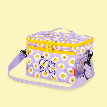 Legami SLBAG0003 Lunch Bag, Ethylene Vinyl Acetate RPET EVA Sponge, Purple
