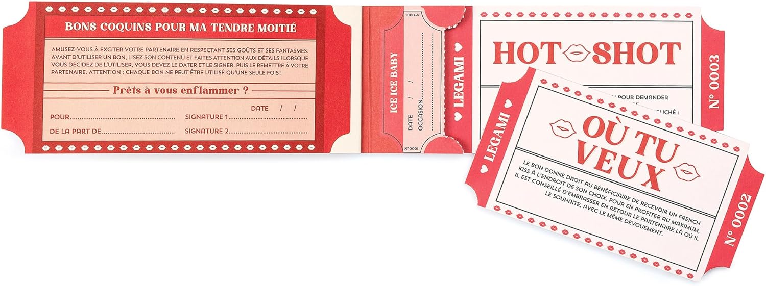 Legami Sex Gift Vouchers - Fr