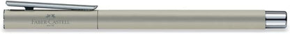 Faber-Castell Neo Slim 342101 Fountain Pen Stainless Steel Nib Width F Matte Silver